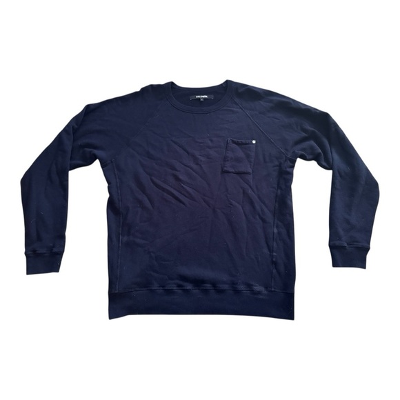 baldwin Other - Baldwin Kansas City Black 100% Cotton Size L Long Sleeve Crew Neck Sweater